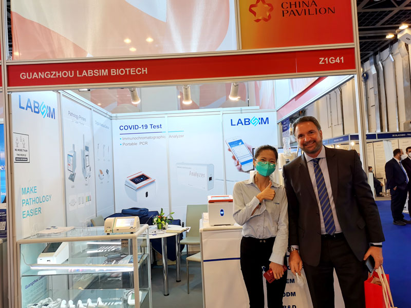 【展會(hui)迴顧】藍勃生(sheng)物精(jing)綵亮(liang)相(xiang)2022 MEDLAB Middle East